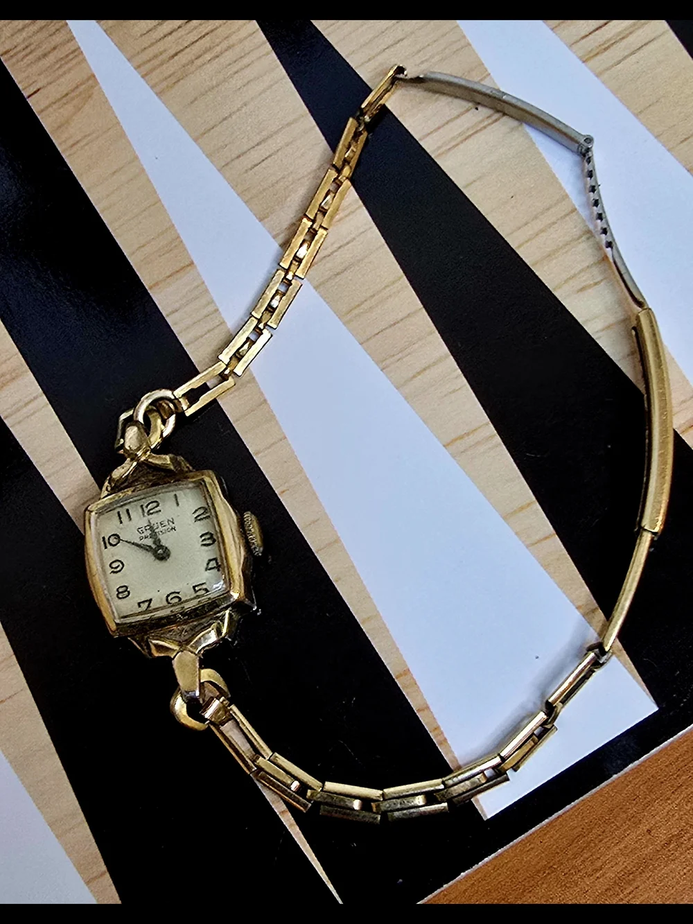 Vintage Gruen Gold Women's Bracelet Watch